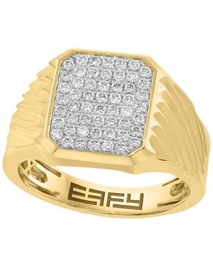 Effy Lab Grown Diamond Ring (5/8 Ct. T.w. - Metallic