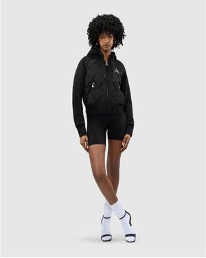 Alpenhaus Sorlin Hybrid Insulated Bomber Jacket - Black