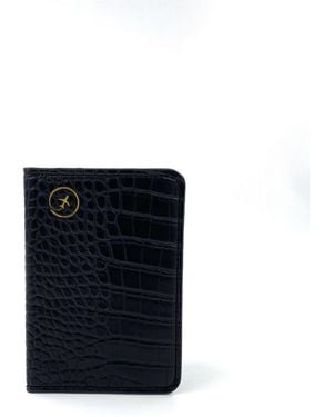 Ms. Jetsetter Passport Card Holder | Travel Accessories - Black