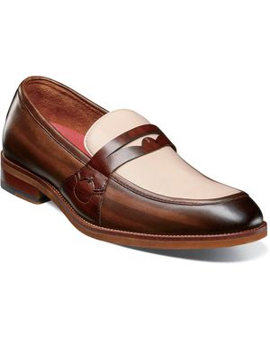Stacy Adams Men\'s Keeler Moc Toe Tassel Loafers Cognac Brown Size 12M Stacy Adams Men main image 4