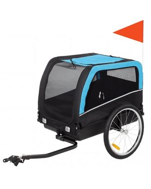 Rui Dog Bike Trailer Pet Bicycle Carrier - White
