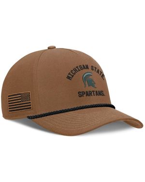 Nike Michigan State Spartans 2026 Appreciation Rope Rise Adjustable Hat - Brown