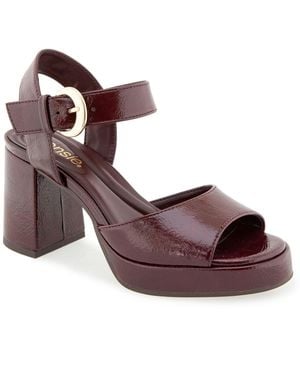 Kensie Theresa Platform Sandal - Brown