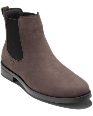 Cole Haan Newmark Grand Chelsea Boots - Brown