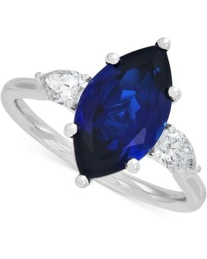 Grown With Love Lab Grown Ruby (3-1/3 Ct. T.w. - Blue