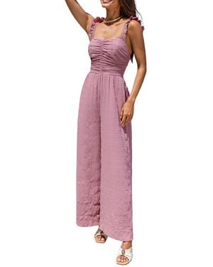 CUPSHE Soft Focus Jumpsuit - Pink