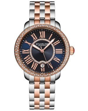Stuhrling Celestia 4080 Quartz 38mm Watch - Metallic
