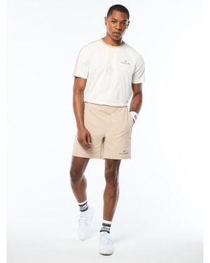 Sergio Tacchini Tore Active Regular-fit Drawstring Shorts - White