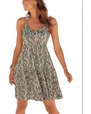 Lascana Printed Sundress - Multicolor