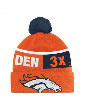 Starter And Orange Denver Broncos Chyron Cuffed