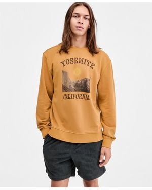 Sun & Stone Sun + Stone Yosemite Graphic Sweatshirt - Orange