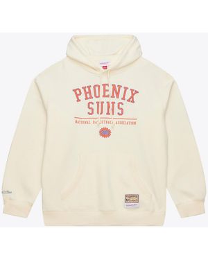 Mitchell & Ness Phoenix Suns Walk-off Fleece Hoodie - White