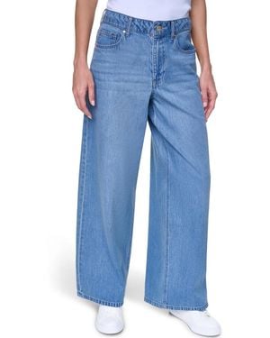 Nautica Wide-leg Relaxed-fit Jeans - Blue