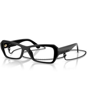 Vogue Eyewear Butterfly Eyeglasses - Black