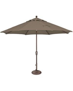 Mondawe 11ft Solefin Octagon Patio Umbrella - Gray