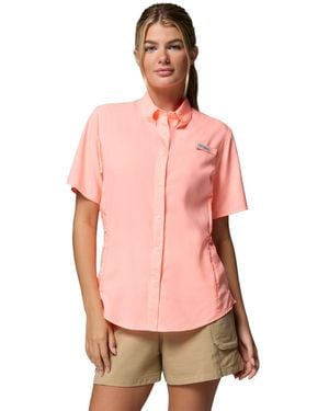 Columbia Tamiami Short Sleeve Shirt - Pink