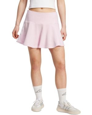adidas Essentials 3-stripes Pull-on Skirt - Pink