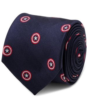 Marvel Captain America Tie - Blue