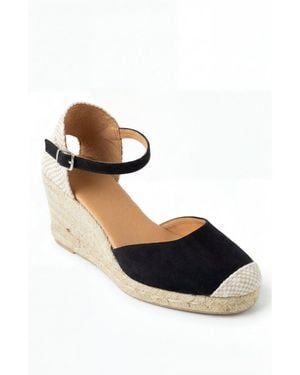 Menina Step Jimena Medium-strap Espadrille - Metallic