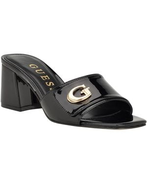 Guess Gallai Heeled Sandal - Black