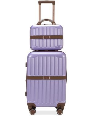 Stella Blanc Dakota 2-pc. Hardside luggage Set - Purple
