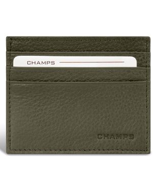 CHAMPS Classic Collection Leather Wallets - Green