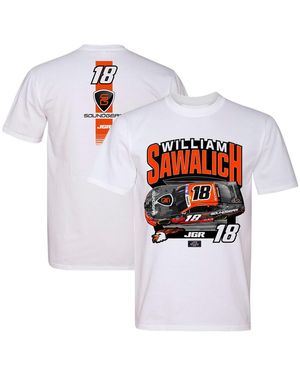 Joe Gibbs Racing Team Collection William Sawalich Sound Gear Car T-shirt - White