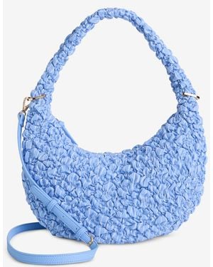On 34th Somynn Solid Large Handbag - Blue