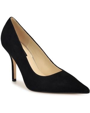 Nine West Gemmha Slip-on Stiletto Pumps - Black