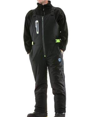 Refrigiwear Extreme Softshell Bib Overalls - Black