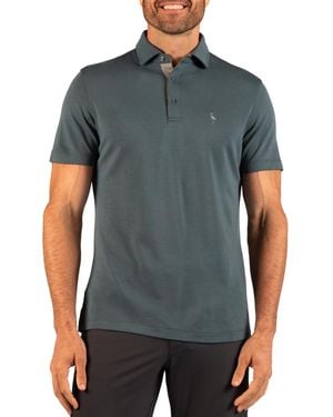 Tailorbyrd Soft Stonewashed Polo - Gray
