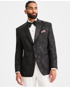 Tayion Collection Classic-fit Dinner Jacket - Black