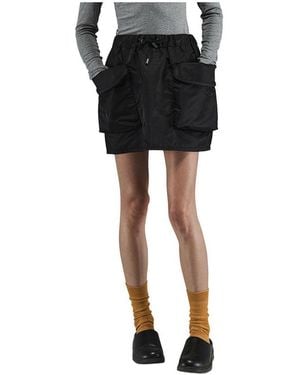 Alpha Industries Flight Nylon Mini Skirt - Black