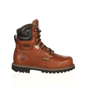 Georgia Boot Hammer Internal Metatarsal Steel Toe Work Boot - Brown
