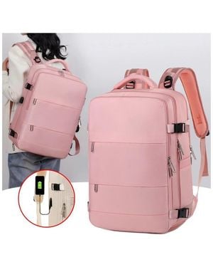 Mountaintop Laptop Backpack - Pink