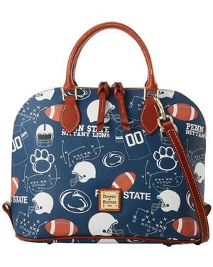 Dooney & Bourke Penn State Nittany Lions Game Day Zip Satchel - Blue