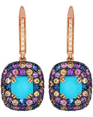Le Vian Robin's egg Blue Turquoise Cushion Cut