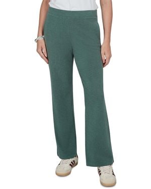 Ruby Rd. Petite Must Haves I Stretch Pull-on Straight-leg Pants - Green
