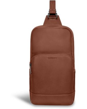 CHAMPS Onyx Leather Sling Bag - Brown