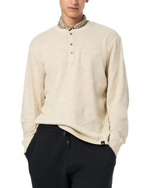 Buffalo David Bitton Kandid Henley Shirt - Natural