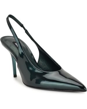 Nine West Palomma Slingback Stiletto Pumps - Green