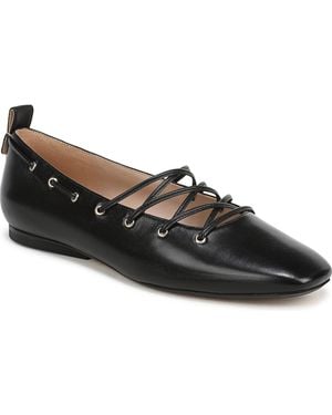 27 EDIT Naturalizer Naturalizer Carla-ghillie Ballerina Ballet Flats - Black