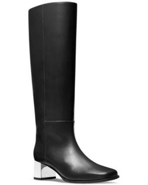 Michael Kors Michael Matilda Regular Wide Calf Tall Boots - Black