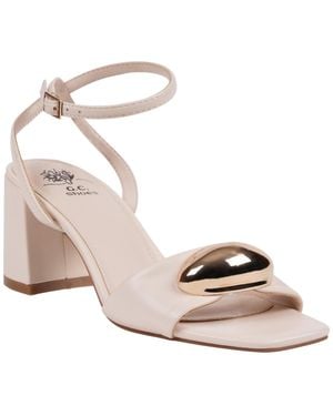 Gc Shoes Skyla Square Toe Dress Sandals - Metallic