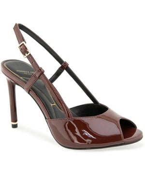 Kenneth Cole Londyn Slingback Sandals - Brown