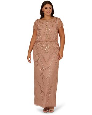 Adrianna Papell Cap Sleeve Dresses for Women | Lyst