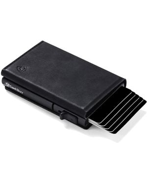 Conceal Plus Card Blocr Slim Rfid Blocking Credit Card Wallet Black Pu Leather