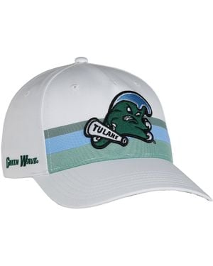 Ahead And Tulane Green Wave The Sideline Adjustable Hat - Blue