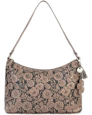 Sakroots Banyan Hobo Handbag - Gray