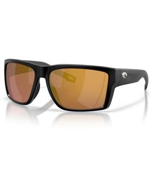 Costa Del Mar Polarized Rectangle San Carlos Sunglasses 6s9138 - Brown